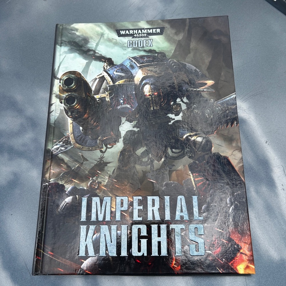 Warhammer 40000 Codex Imperial Knights Games Workshop Hardcover Supplement Book